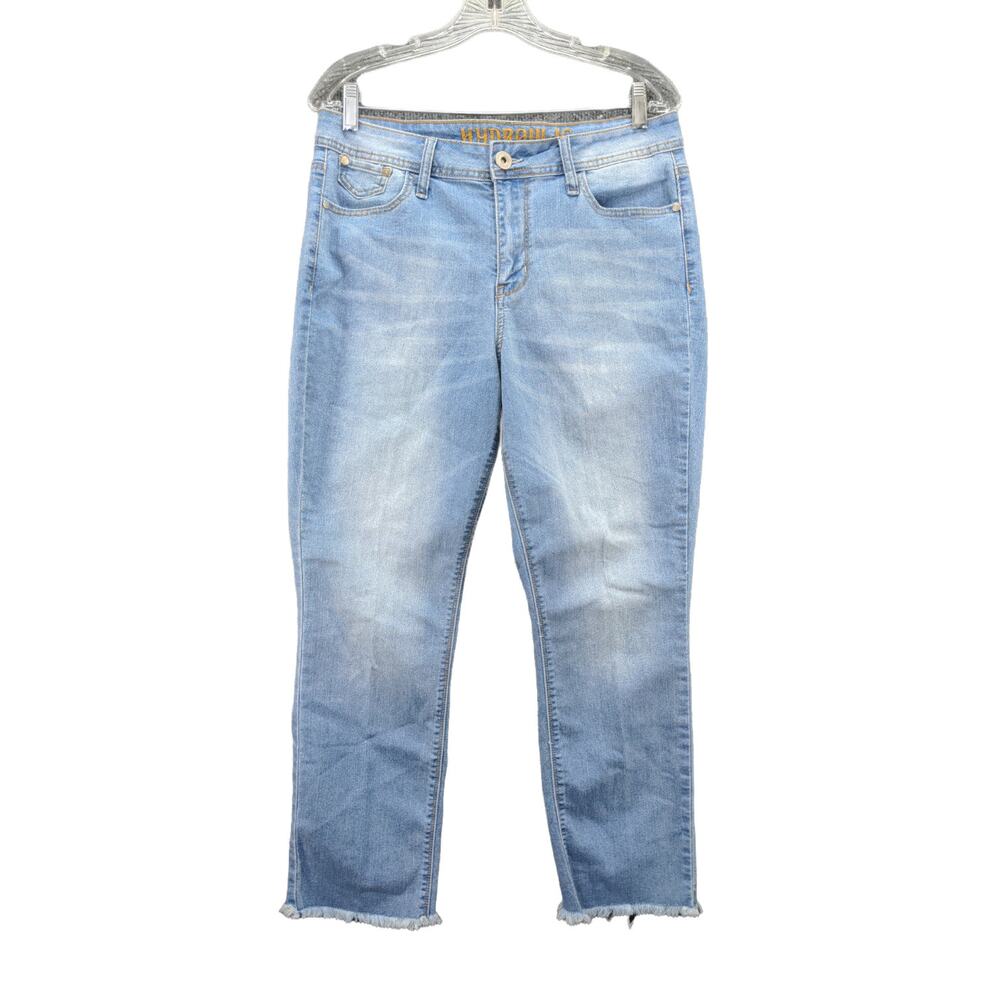 Womens Hydraulic High Rise Murray Straight Jeans Size 10 Blue